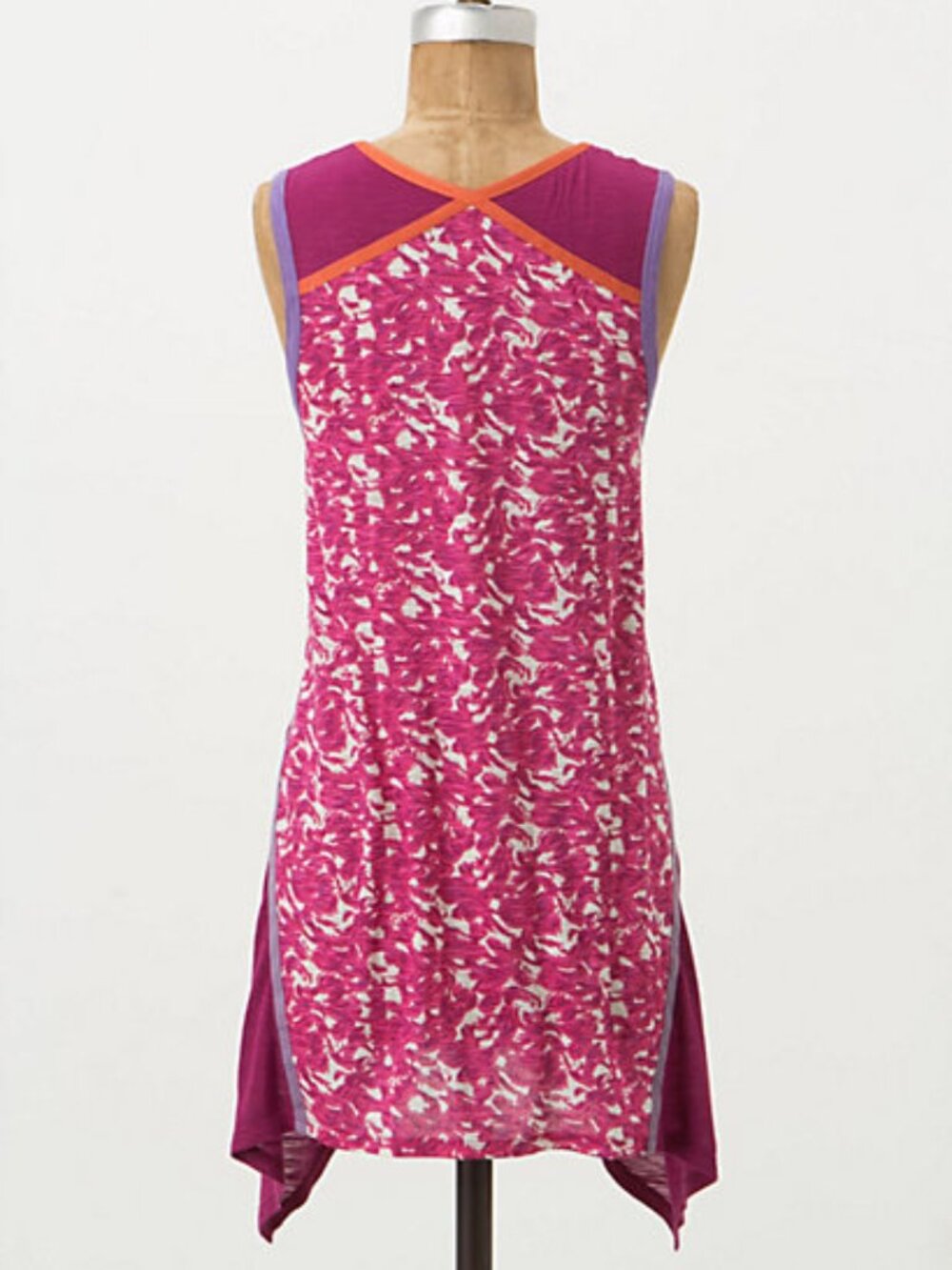 🐨Anthropologie NWT, M Coral Motif Top - Picture 2 of 2